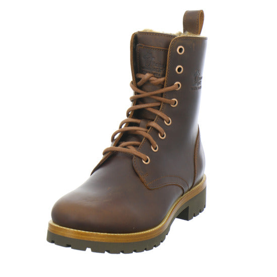Panama Jack Winterstiefel warm gefüttert Mittelbraun - 360° Ansicht