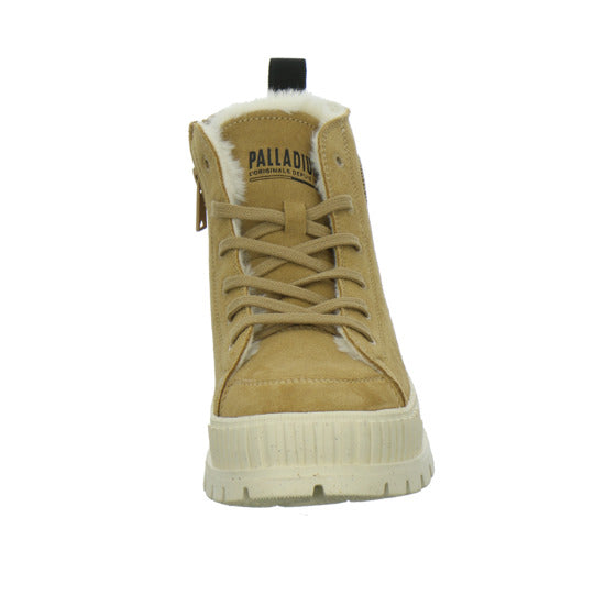 Palladium Pallashock Zip Warm Winterstiefel warm gefüttert Mittelbraun - 360° Ansicht