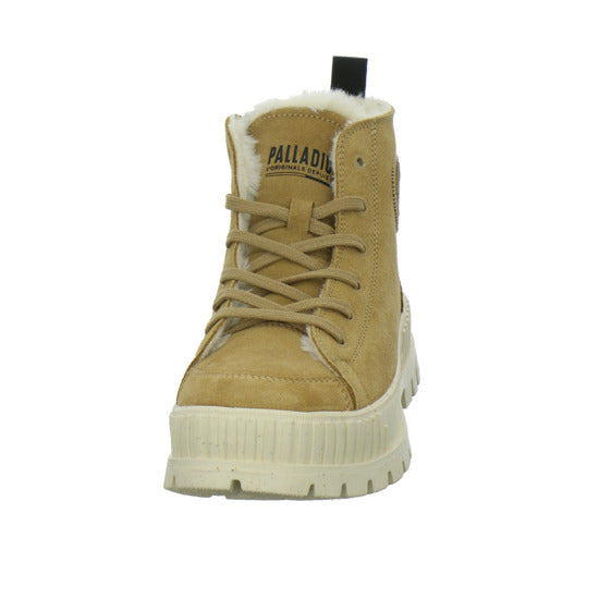 Palladium Pallashock Zip Warm Winterstiefel warm gefüttert Mittelbraun - 360° Ansicht