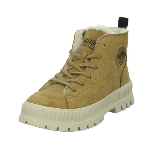 Palladium Pallashock Zip Warm Winterstiefel warm gefüttert Mittelbraun - 360° Ansicht