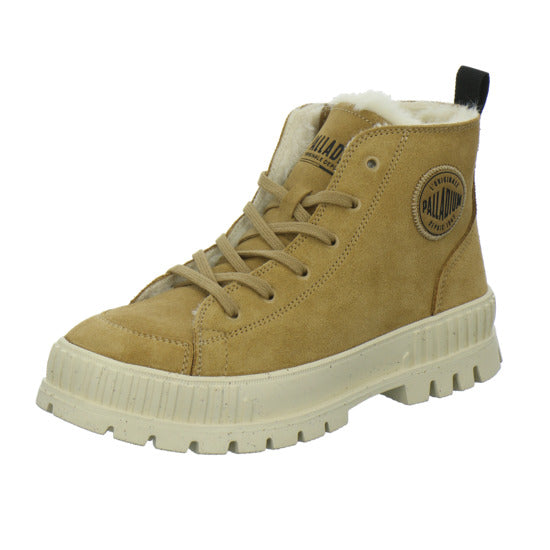 Palladium Pallashock Zip Warm Winterstiefel warm gefüttert Mittelbraun - 360° Ansicht