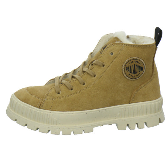 Palladium Pallashock Zip Warm Winterstiefel warm gefüttert Mittelbraun - 360° Ansicht