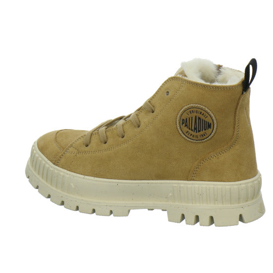 Palladium Pallashock Zip Warm Winterstiefel warm gefüttert Mittelbraun - 360° Ansicht