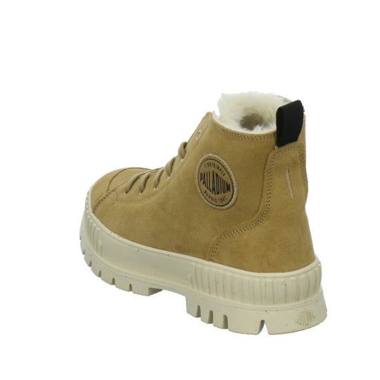 Palladium Pallashock Zip Warm Winterstiefel warm gefüttert Mittelbraun - 360° Ansicht