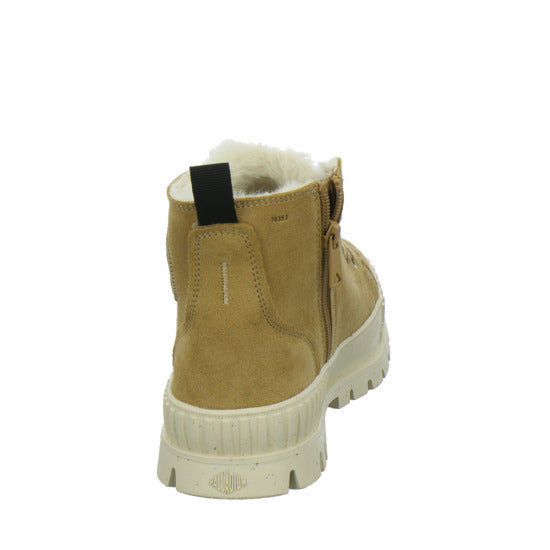 Palladium Pallashock Zip Warm Winterstiefel warm gefüttert Mittelbraun - 360° Ansicht