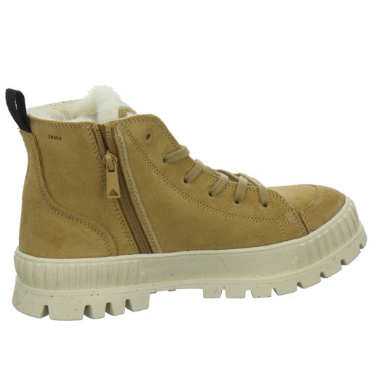 Palladium Pallashock Zip Warm Winterstiefel warm gefüttert Mittelbraun - 360° Ansicht