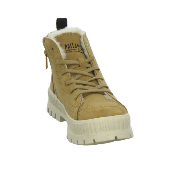 Palladium Pallashock Zip Warm Winterstiefel warm gefüttert Mittelbraun - 360° Ansicht