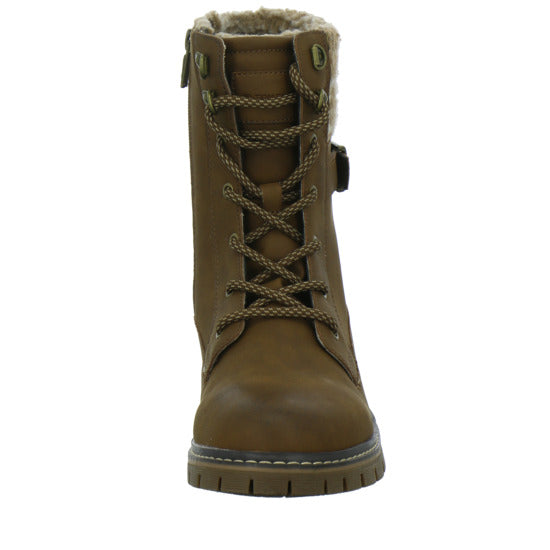 Tom Tailor Shoes Winterstiefel warm gefüttert Mittelbraun - 360° Ansicht