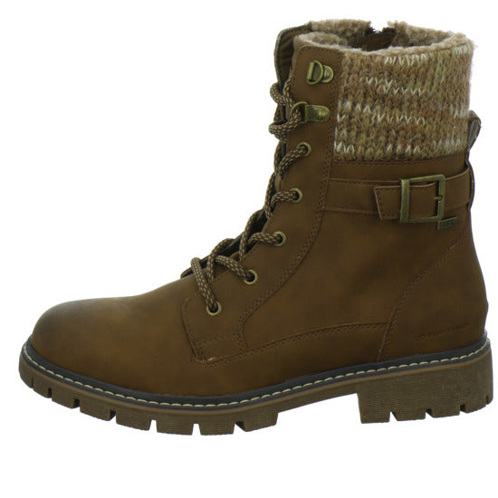 Tom Tailor Shoes Winterstiefel warm gefüttert Mittelbraun - 360° Ansicht
