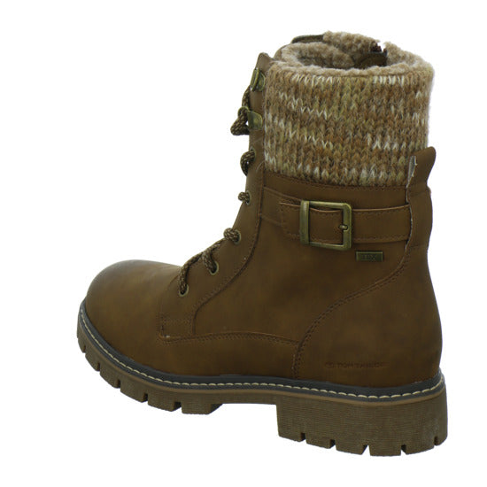 Tom Tailor Shoes Winterstiefel warm gefüttert Mittelbraun - 360° Ansicht