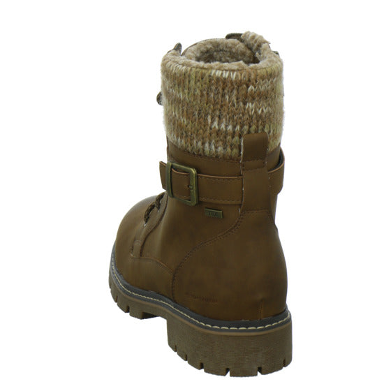 Tom Tailor Shoes Winterstiefel warm gefüttert Mittelbraun - 360° Ansicht