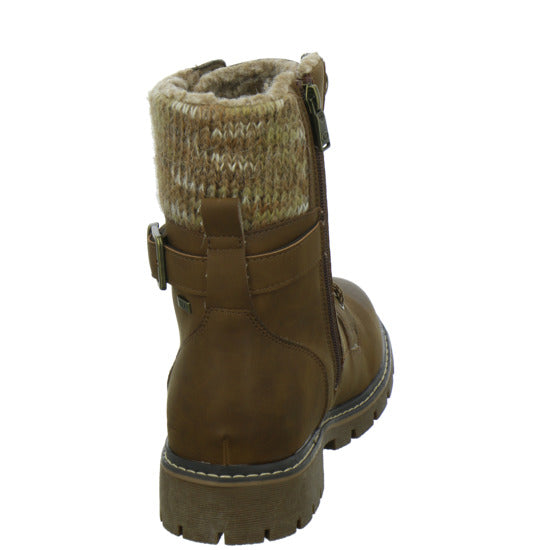 Tom Tailor Shoes Winterstiefel warm gefüttert Mittelbraun - 360° Ansicht