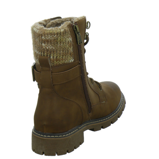 Tom Tailor Shoes Winterstiefel warm gefüttert Mittelbraun - 360° Ansicht