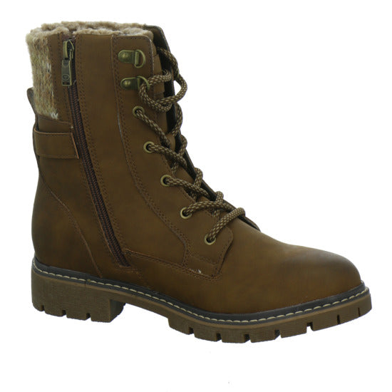 Tom Tailor Shoes Winterstiefel warm gefüttert Mittelbraun - 360° Ansicht