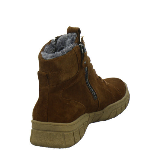 Waldläufer H-Lumi Winterstiefel warm gefüttert Mittelbraun - 360° Ansicht