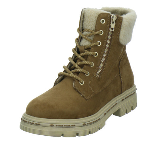Tom Tailor Shoes Winterstiefel warm gefüttert Mittelbraun - 360° Ansicht