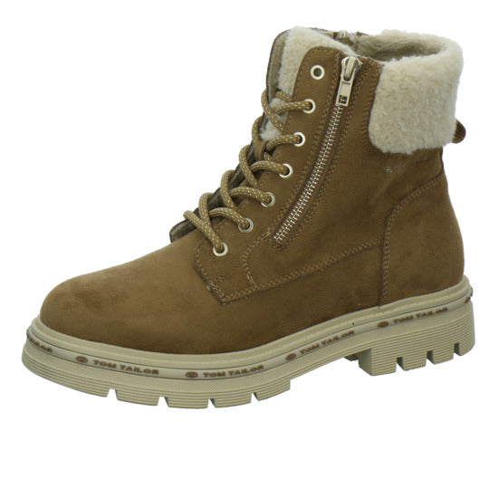 Tom Tailor Shoes Winterstiefel warm gefüttert Mittelbraun - 360° Ansicht