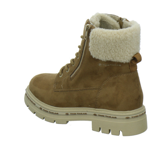 Tom Tailor Shoes Winterstiefel warm gefüttert Mittelbraun - 360° Ansicht