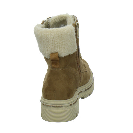 Tom Tailor Shoes Winterstiefel warm gefüttert Mittelbraun - 360° Ansicht