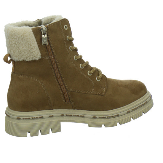Tom Tailor Shoes Winterstiefel warm gefüttert Mittelbraun - 360° Ansicht