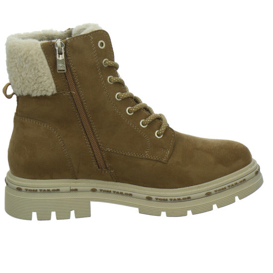 Tom Tailor Shoes Winterstiefel warm gefüttert Mittelbraun - 360° Ansicht