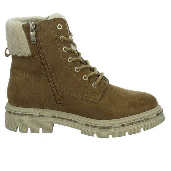Tom Tailor Shoes Winterstiefel warm gefüttert Mittelbraun - 360° Ansicht