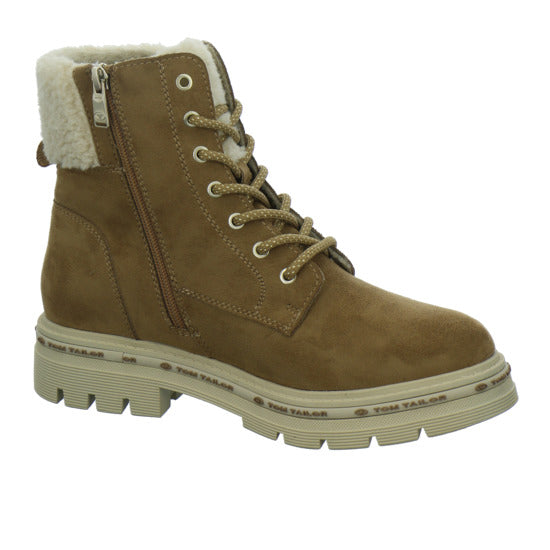 Tom Tailor Shoes Winterstiefel warm gefüttert Mittelbraun - 360° Ansicht