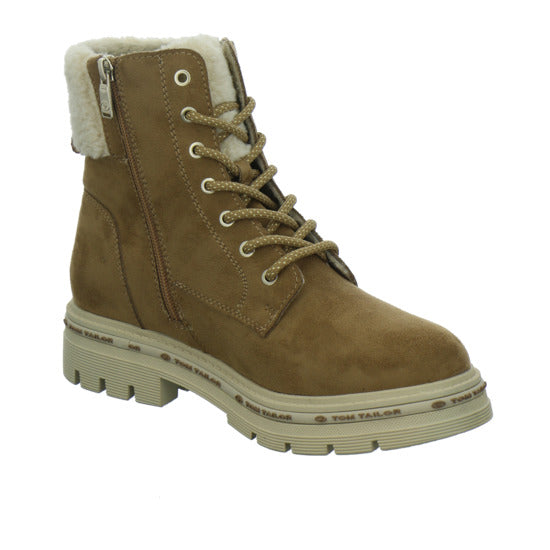 Tom Tailor Shoes Winterstiefel warm gefüttert Mittelbraun - 360° Ansicht