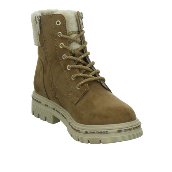 Tom Tailor Shoes Winterstiefel warm gefüttert Mittelbraun - 360° Ansicht