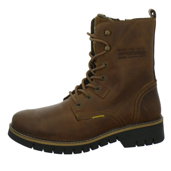 camel active Winterstiefel Damen Isa Mittelbraun