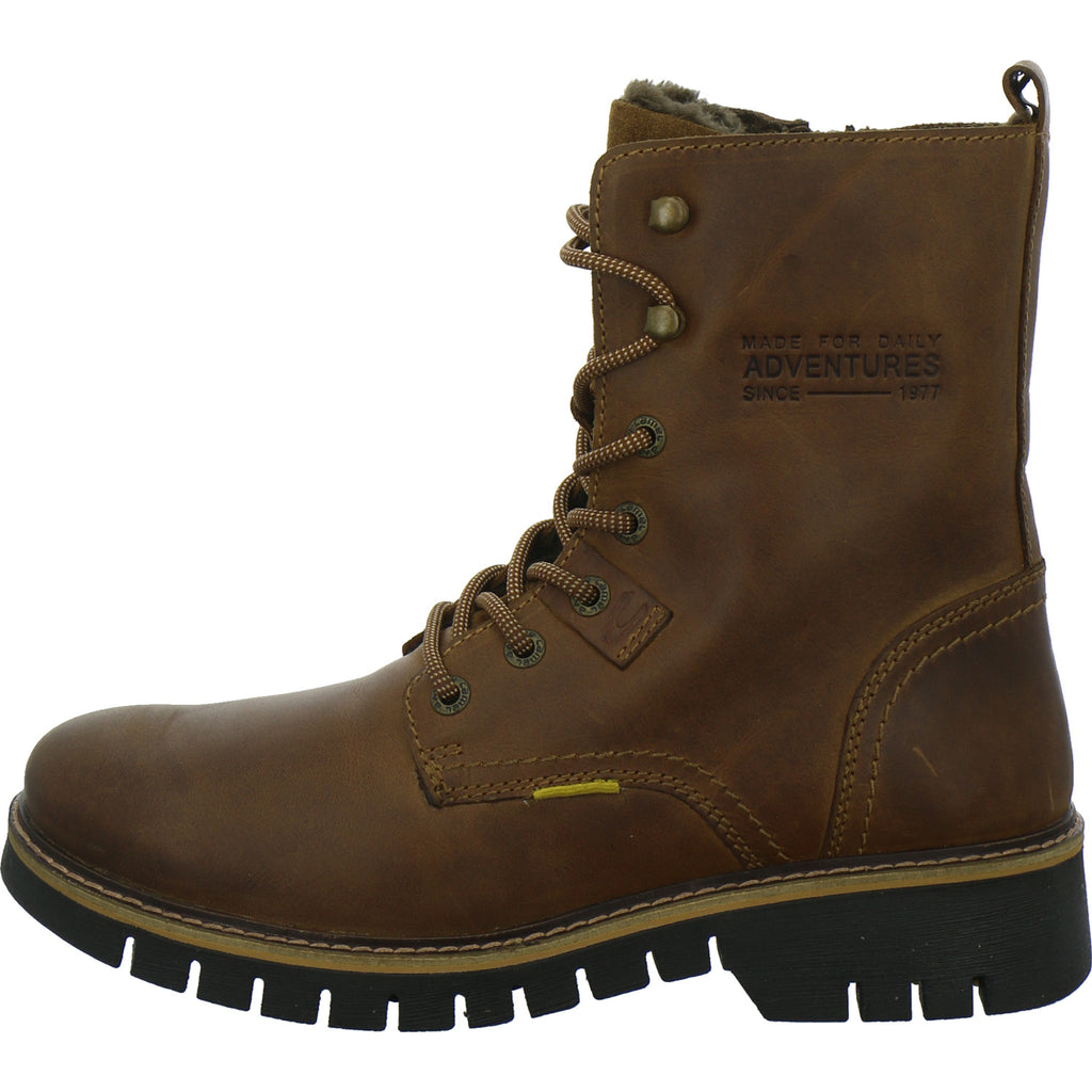 camel active Winterstiefel Damen Isa Mittelbraun