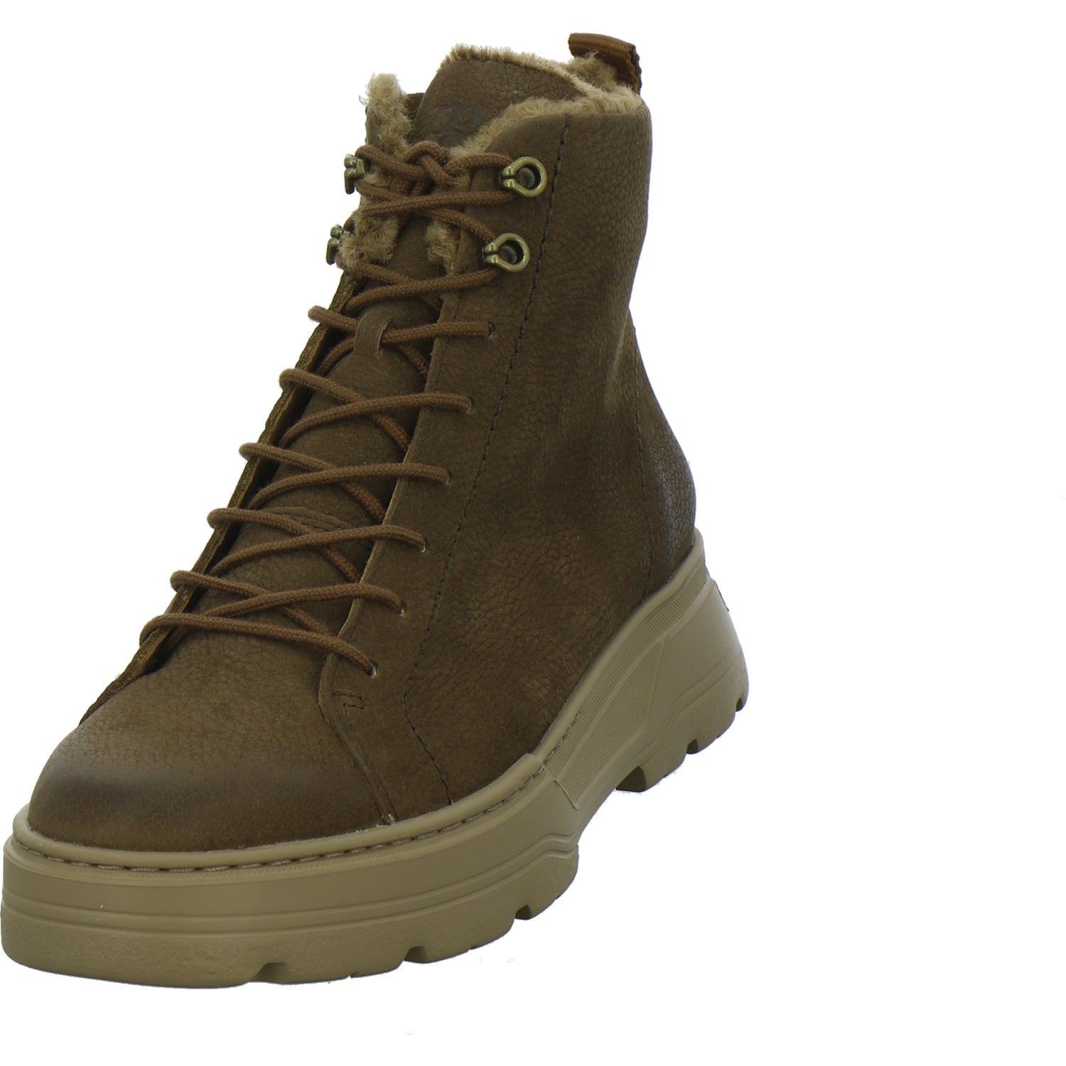 Paul Green Winterstiefel warm gefüttert Mittelbraun