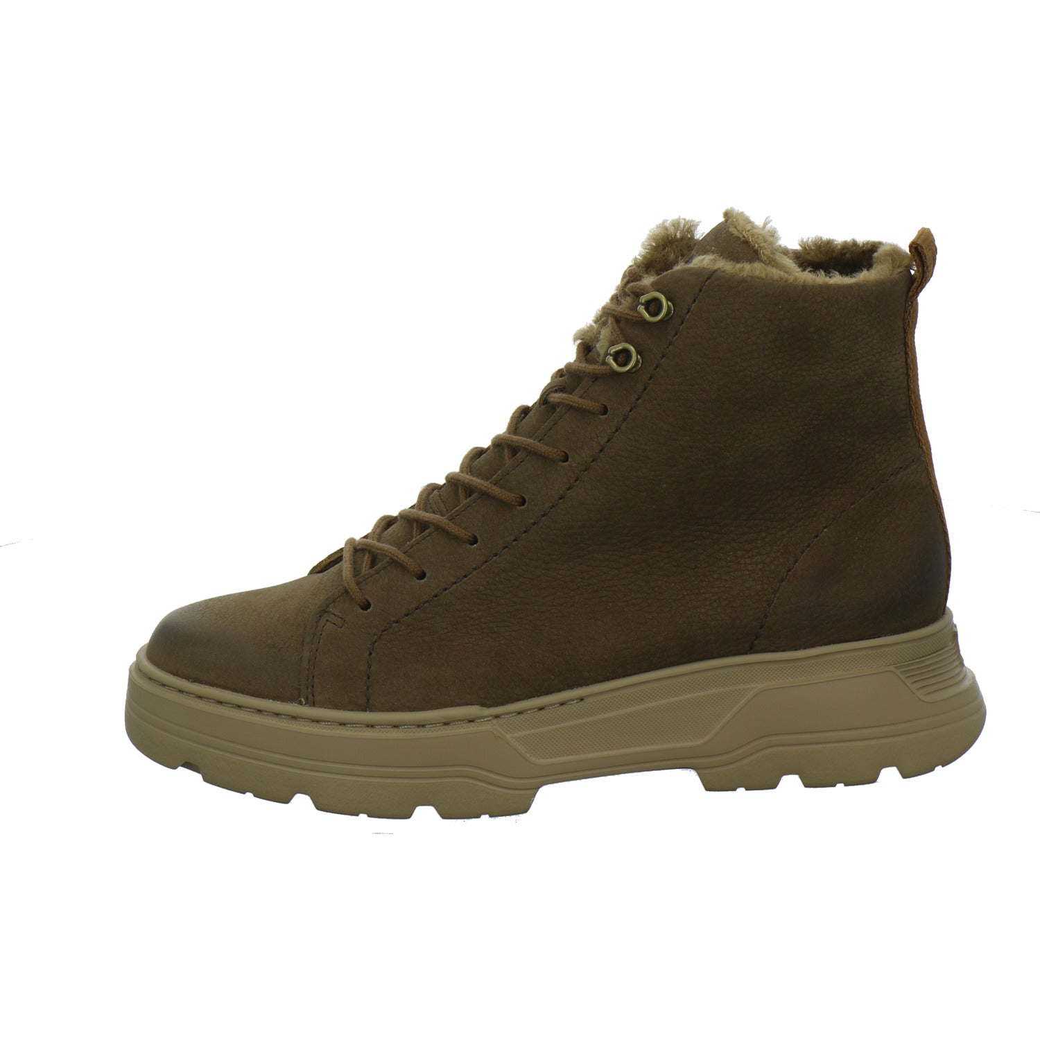 Paul Green Winterstiefel warm gefüttert Mittelbraun