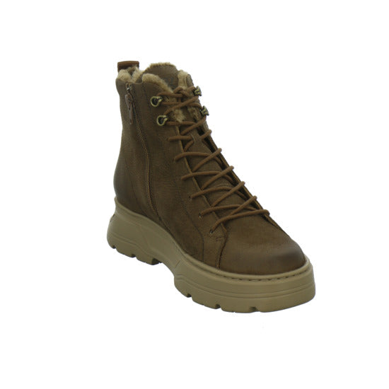 Paul Green Winterstiefel warm gefüttert Mittelbraun