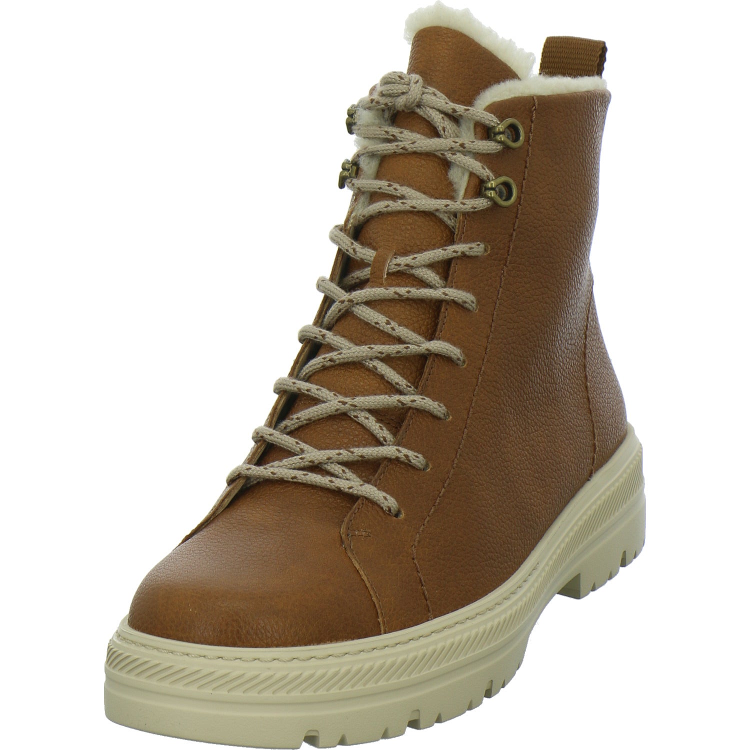 Paul Green Winterstiefel warm gefüttert Mittelbraun
