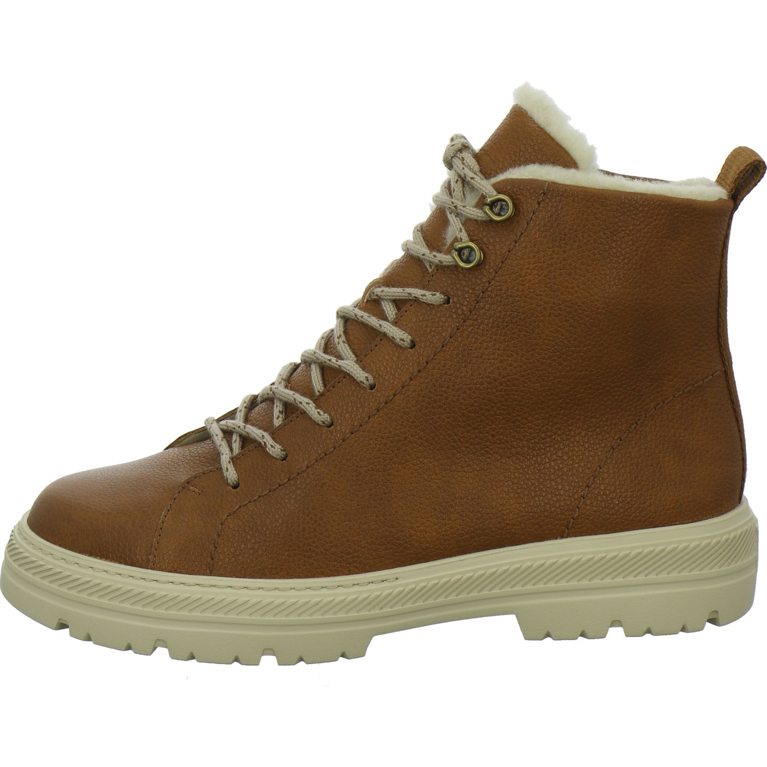 Paul Green Winterstiefel warm gefüttert Mittelbraun