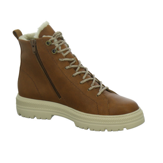 Paul Green Winterstiefel warm gefüttert Mittelbraun
