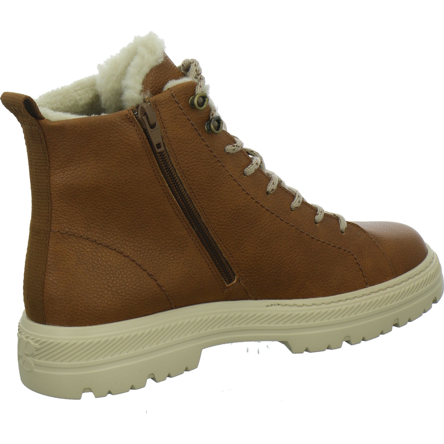 Paul Green Winterstiefel warm gefüttert Mittelbraun