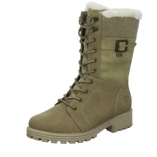 Remonte Winterstiefel warm gefüttert Hellbraun - 360° Ansicht