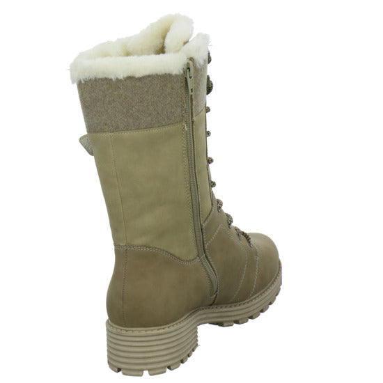 Remonte Winterstiefel warm gefüttert Hellbraun - 360° Ansicht