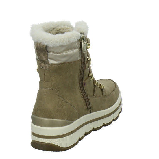 Tom Tailor Shoes Winterstiefel warm gefüttert Hellbraun - 360° Ansicht