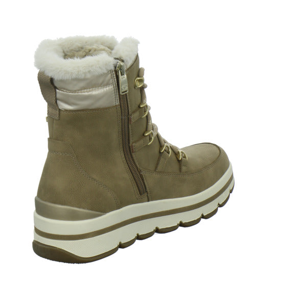 Tom Tailor Shoes Winterstiefel warm gefüttert Hellbraun - 360° Ansicht