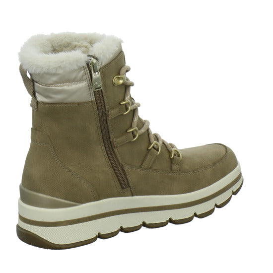 Tom Tailor Shoes Winterstiefel warm gefüttert Hellbraun - 360° Ansicht