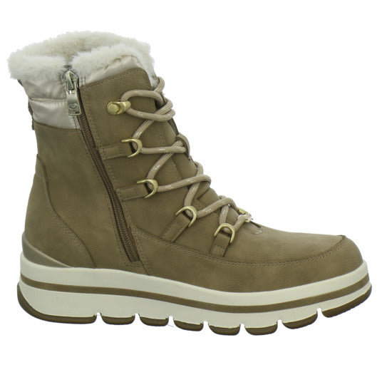 Tom Tailor Shoes Winterstiefel warm gefüttert Hellbraun - 360° Ansicht