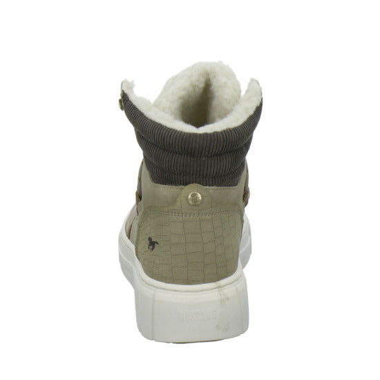 Mustang Winterstiefel warm gefüttert taupe - 360° Ansicht