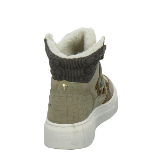Mustang Winterstiefel warm gefüttert taupe - 360° Ansicht