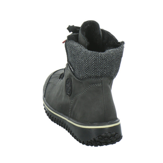 Rieker Winterstiefel warm gefüttert Anthrazit - 360° Ansicht