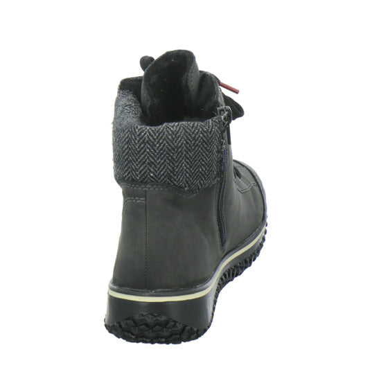 Rieker Winterstiefel warm gefüttert Anthrazit - 360° Ansicht