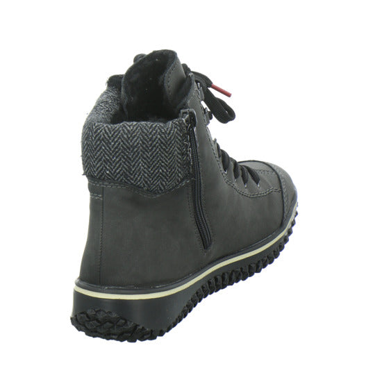 Rieker Winterstiefel warm gefüttert Anthrazit - 360° Ansicht