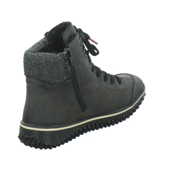 Rieker Winterstiefel warm gefüttert Anthrazit - 360° Ansicht